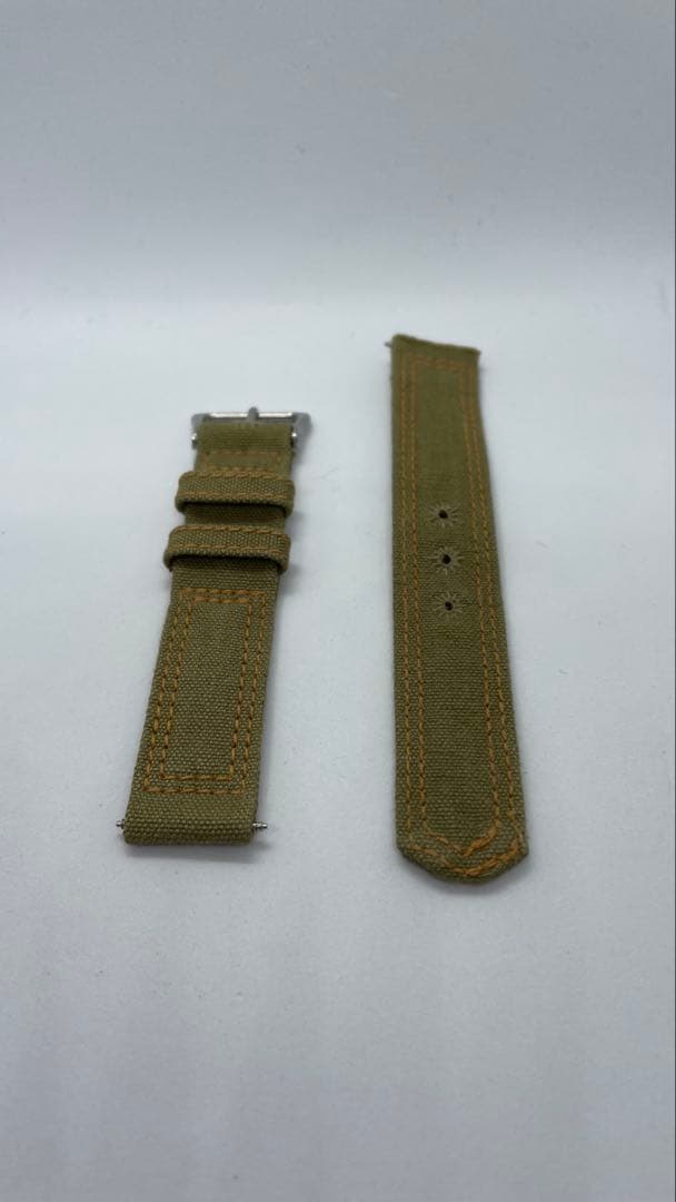 【新品】STONEWALL Vintage キャンバス 時計バンド 18mm