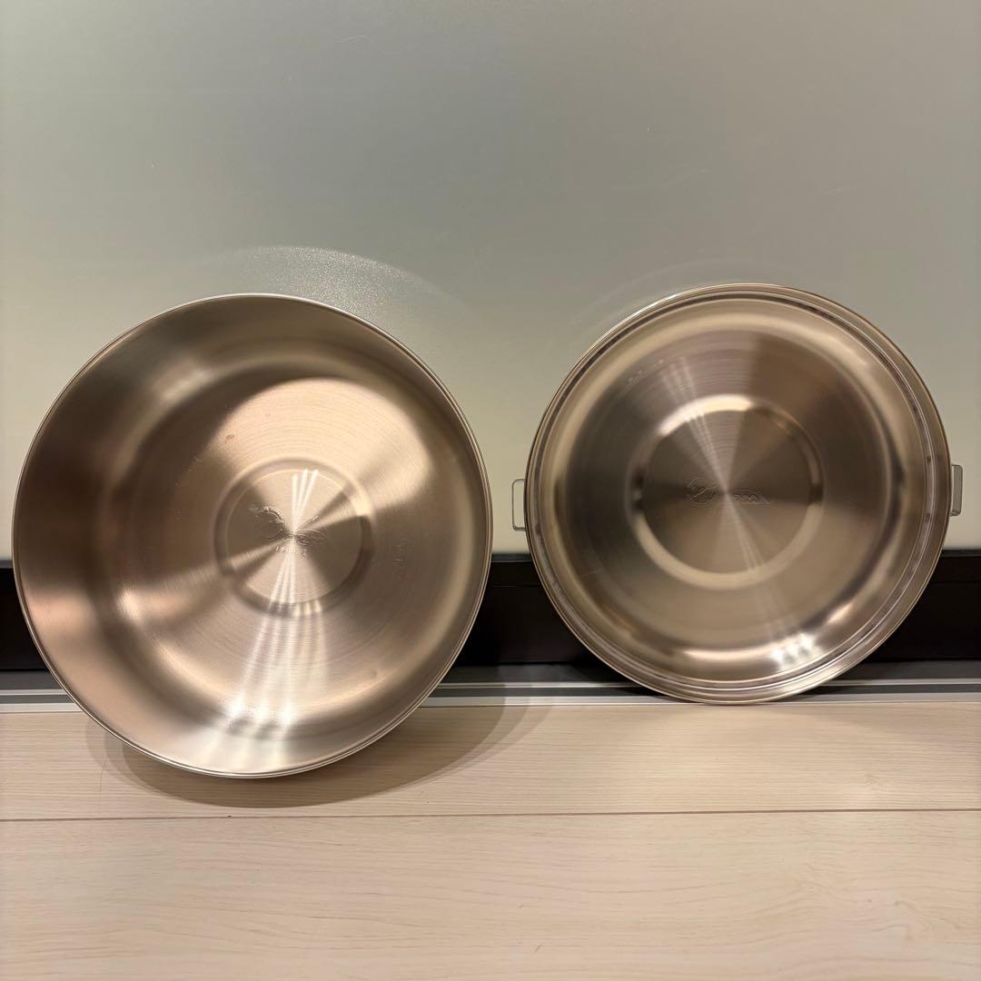 【美品】MSR アルパイン 4 ポットセット ステンレス クッカー