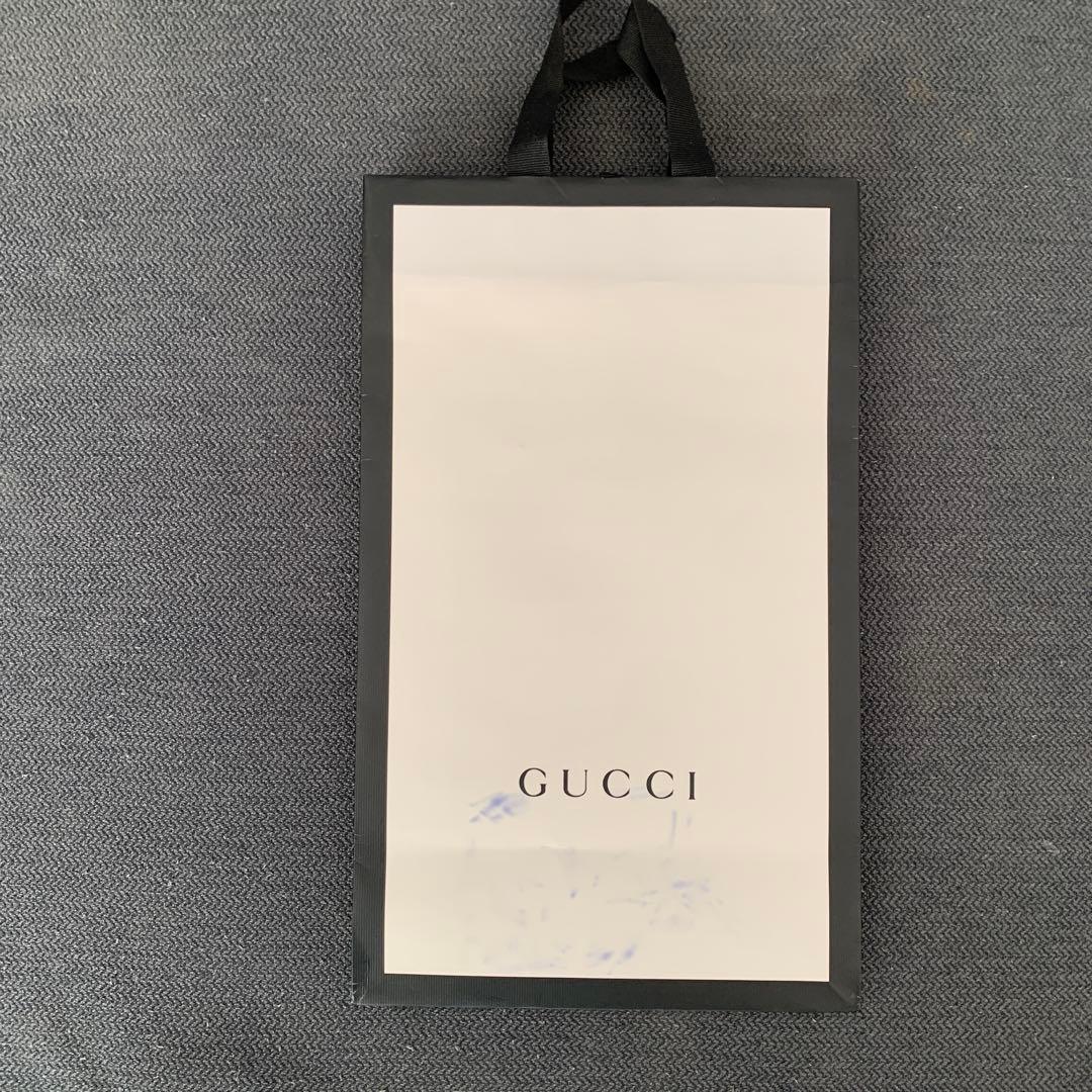 レモンGUCCI GGロゴ ベージュソックス M