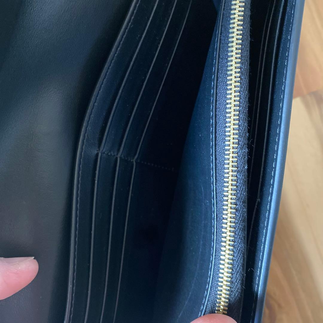 CELINE 長財布 黒 レザー