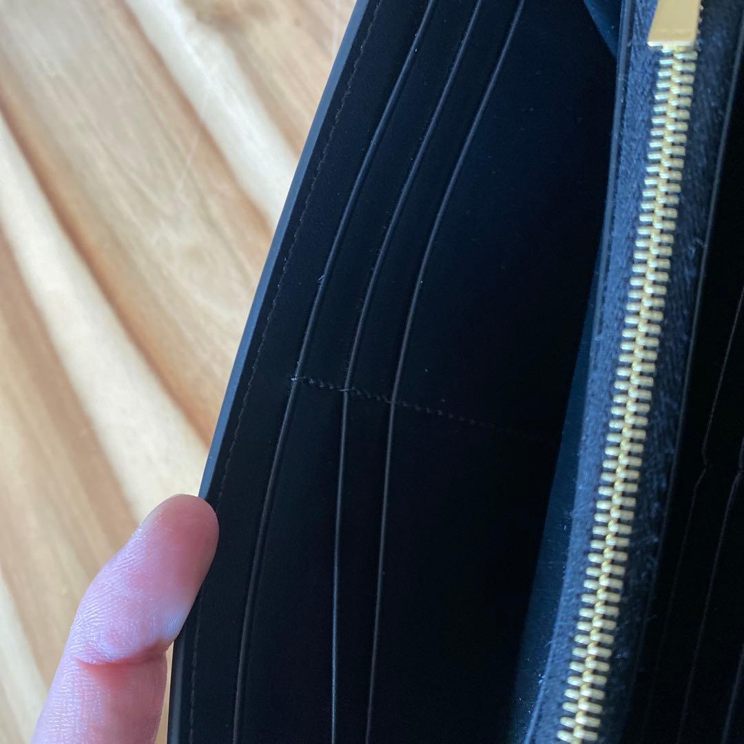 CELINE 長財布 黒 レザー