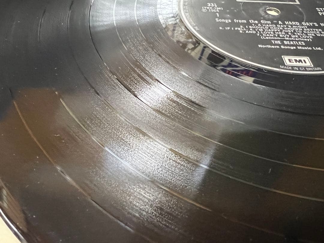 ビートルズA Hard Day's Night UK盤2EMI PCS3058