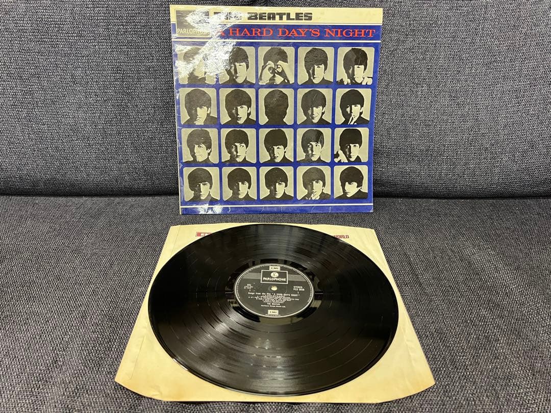 ビートルズA Hard Day's Night UK盤2EMI PCS3058