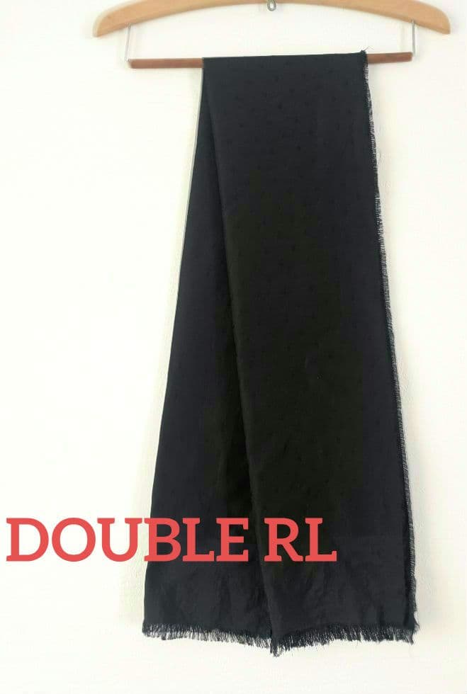 RRL ダブルアールエル 激レア ブラック ドット ストール