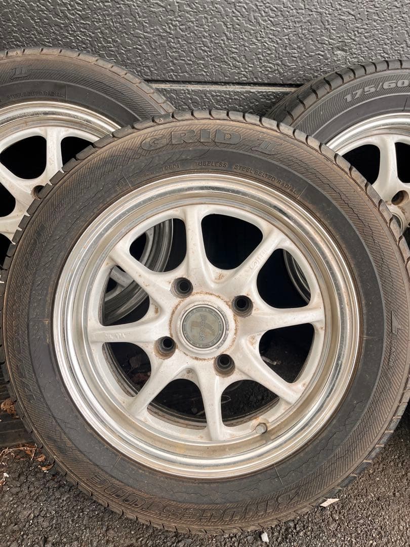 カプチーノ　社外ホイール　14インチ