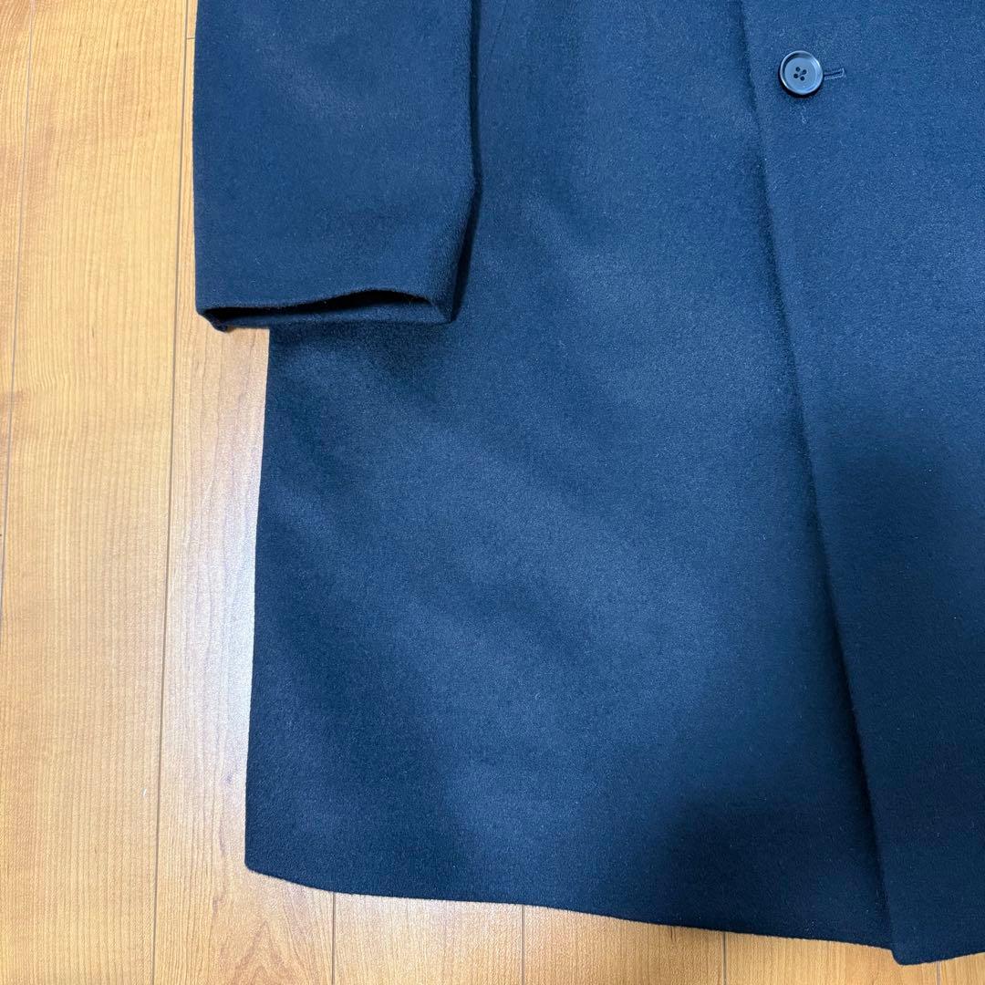 UNIQLO ユニクロ　ウールカシミヤチェスターコート 2024 黒 L