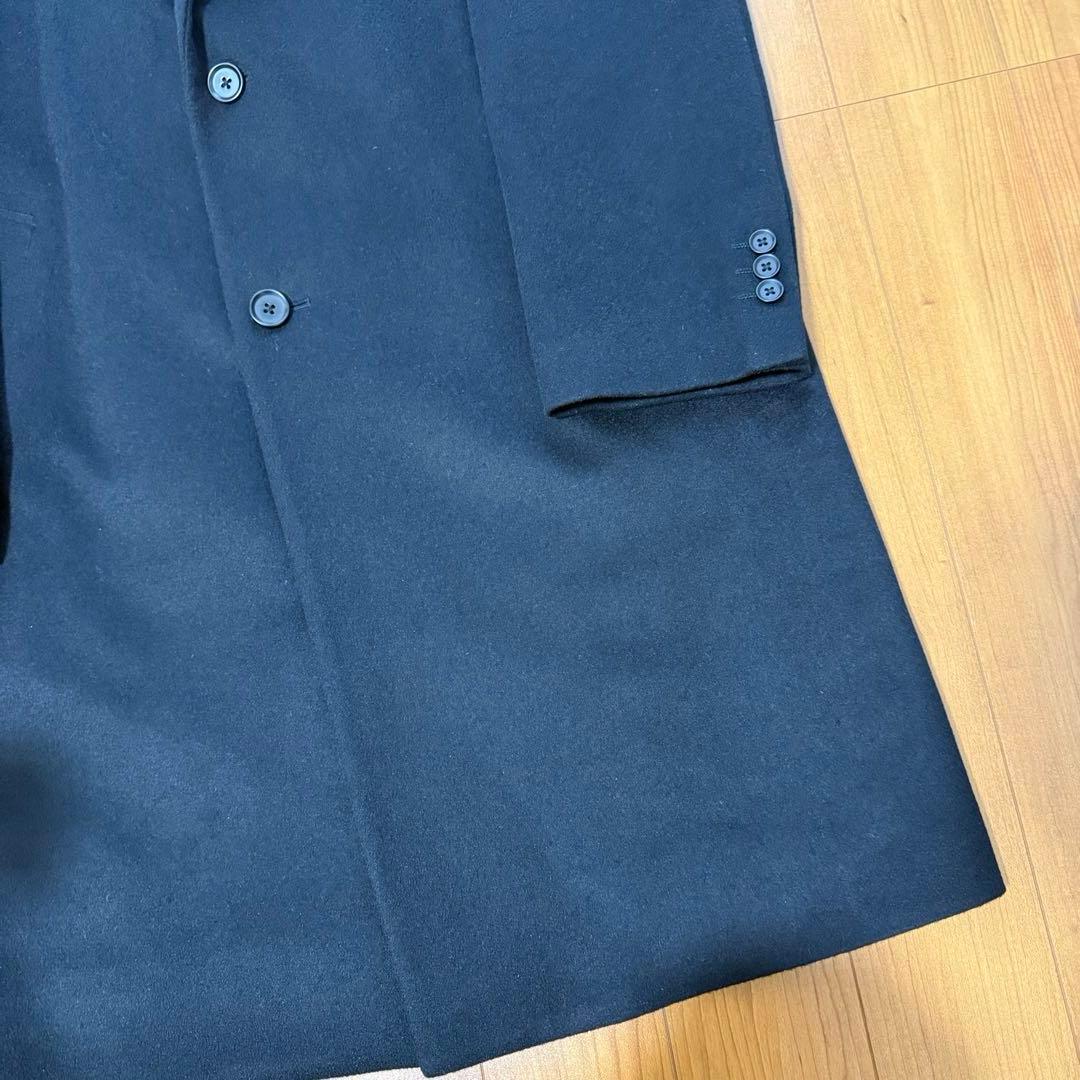 UNIQLO ユニクロ　ウールカシミヤチェスターコート 2024 黒 L