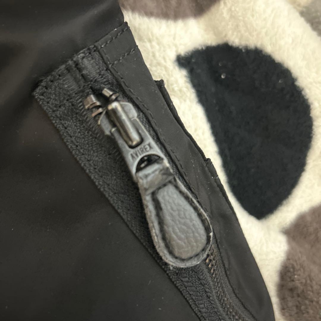 AVIREX MA-1 フライトJKTリバーシブル黒L