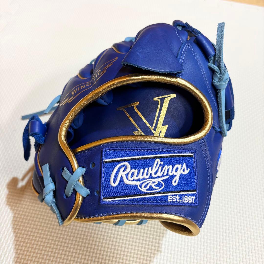 【美品】Rawlings ローリングス 投手用 ロイヤル 軟式