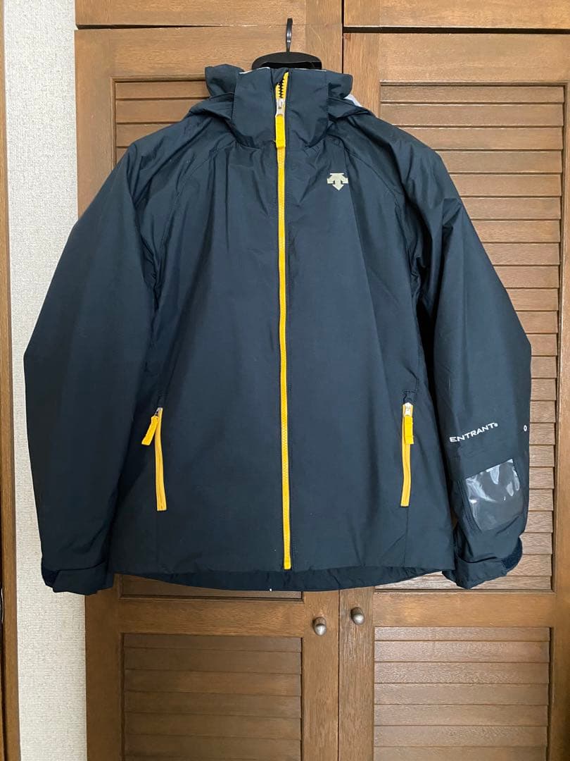 子ども用スキーウェア 紺/黄色