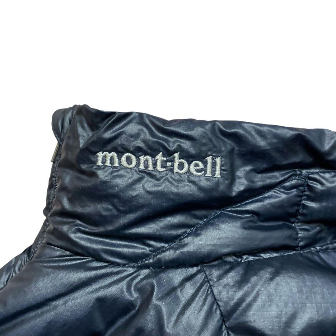 【美品】mont-bell モンベル U.L.ダウンベスト ネイビー 800FP