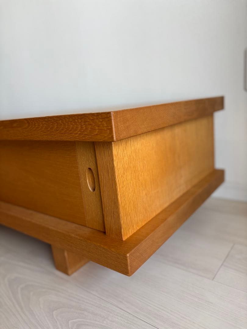 連休お値下げ！！　天然木　ナラ材　TVボード　日本製