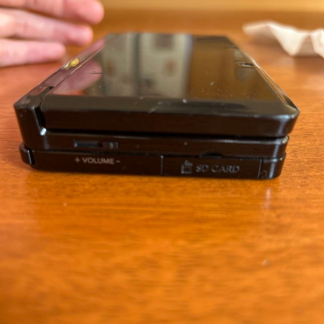 【動作確認済み】Nintendo 任天堂 3DS 本体 クリアブラック ソフト付