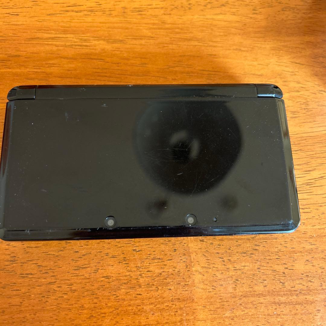 【動作確認済み】Nintendo 任天堂 3DS 本体 クリアブラック ソフト付