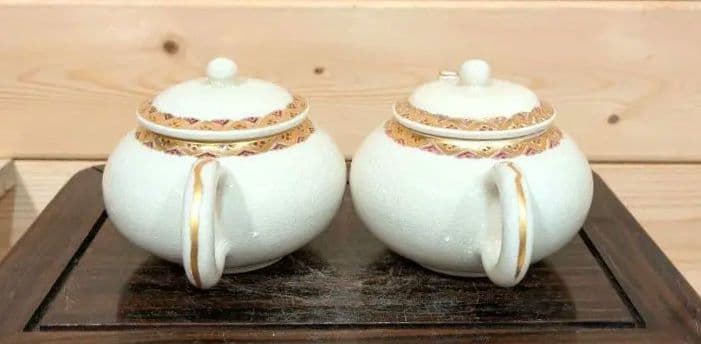 橋本　陶正山　薩摩　急須　双　薩摩焼　未使用品