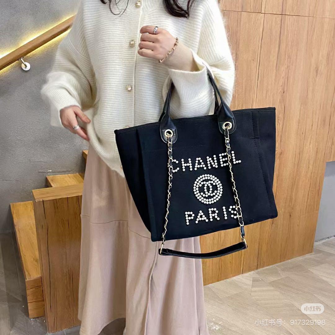 CHANEL ブラックトートバッグノベルティ