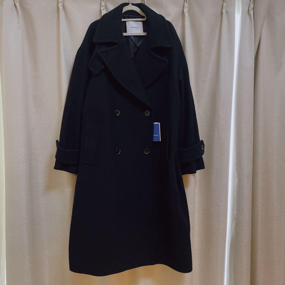 タグ付き新品　エリオポール　ダブルフェイスチェスターツイード コート