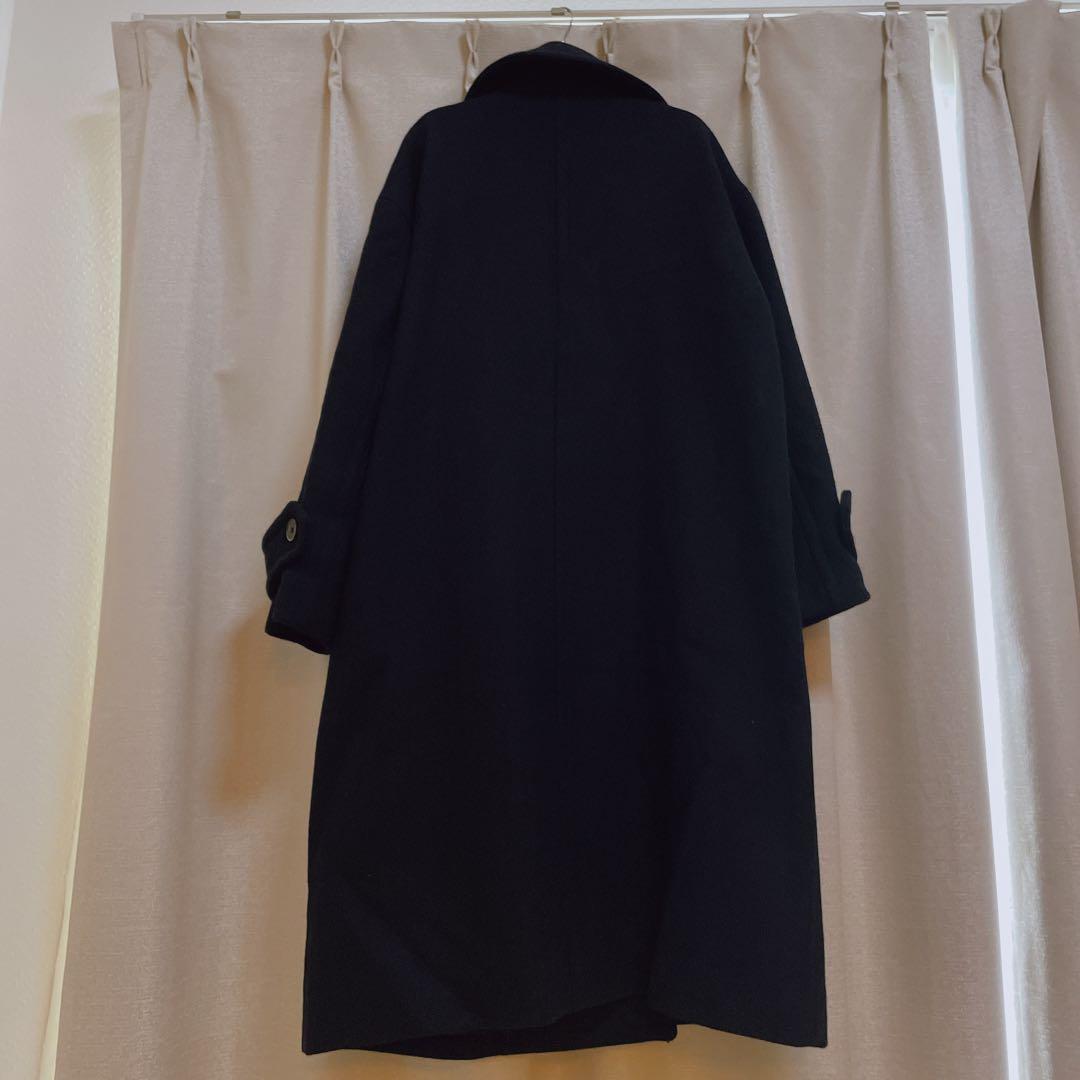 タグ付き新品　エリオポール　ダブルフェイスチェスターツイード コート