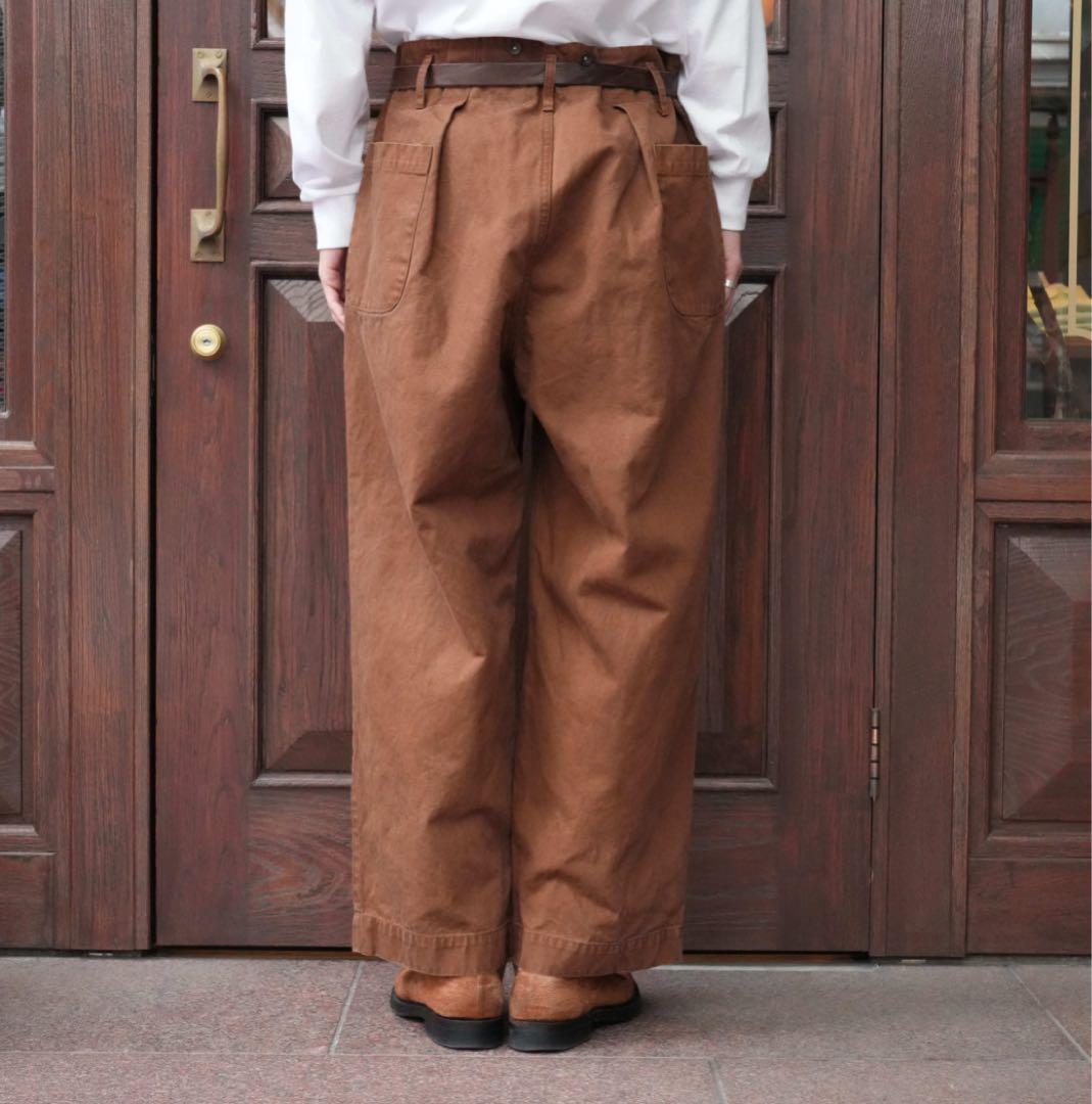 Gurank グランク 25SS CH work trousers