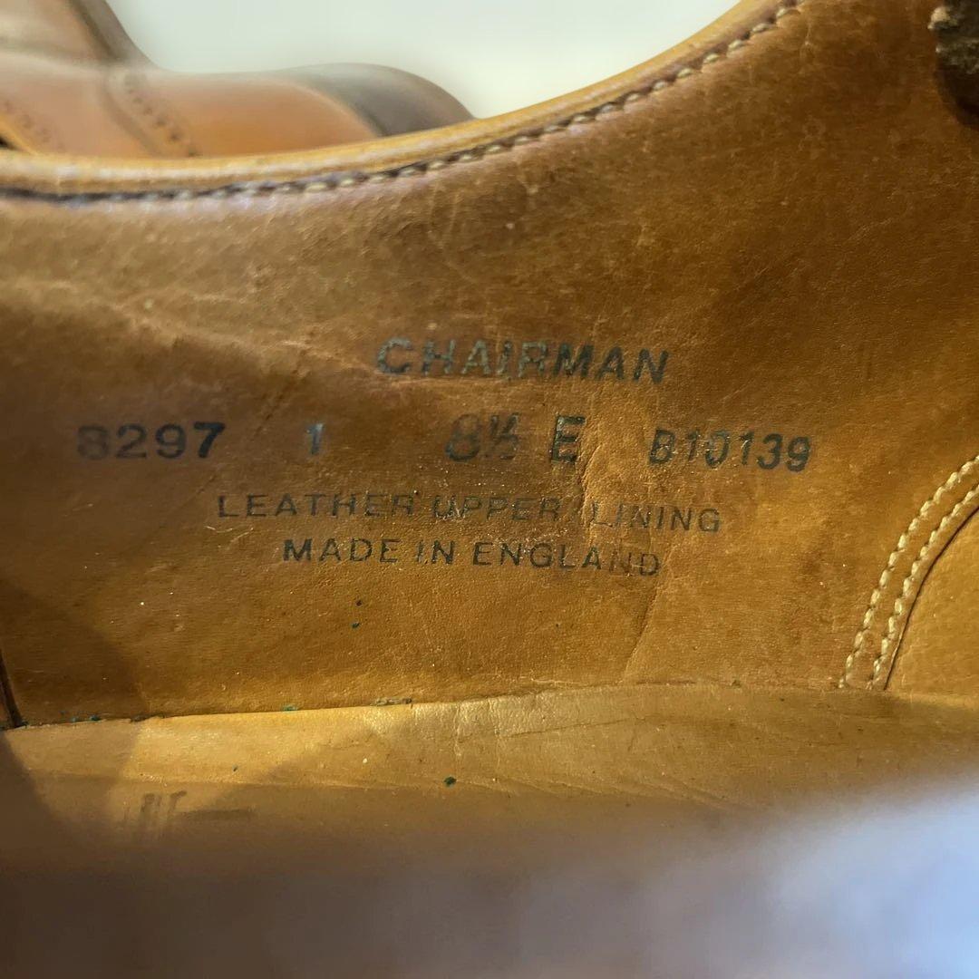 ビームス別注　Crockett & Jones Chairman 8 1/2 E