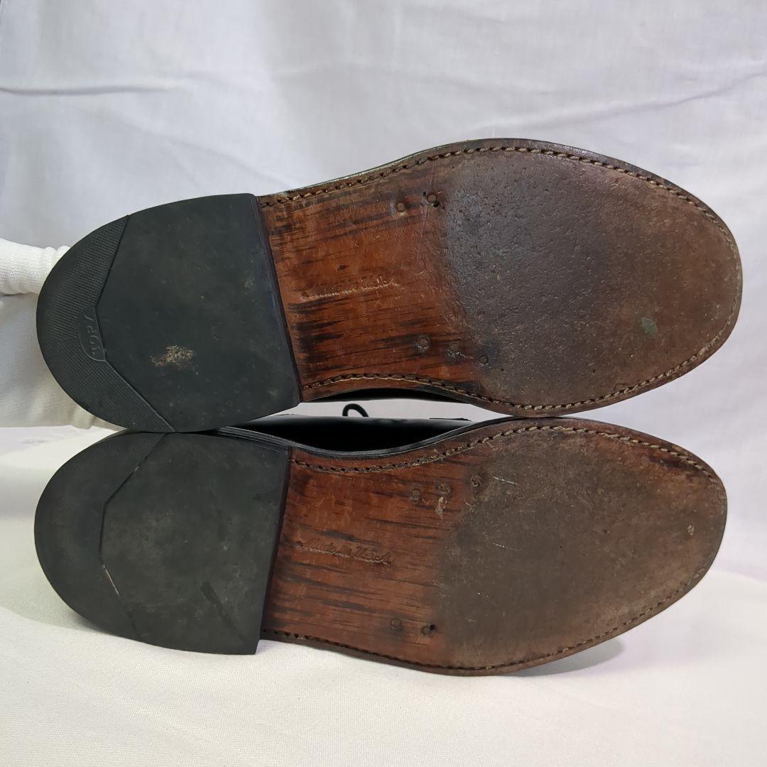 【ロイヤルインペリアル】プレーントゥ ブラック USA製【フローシャイム】