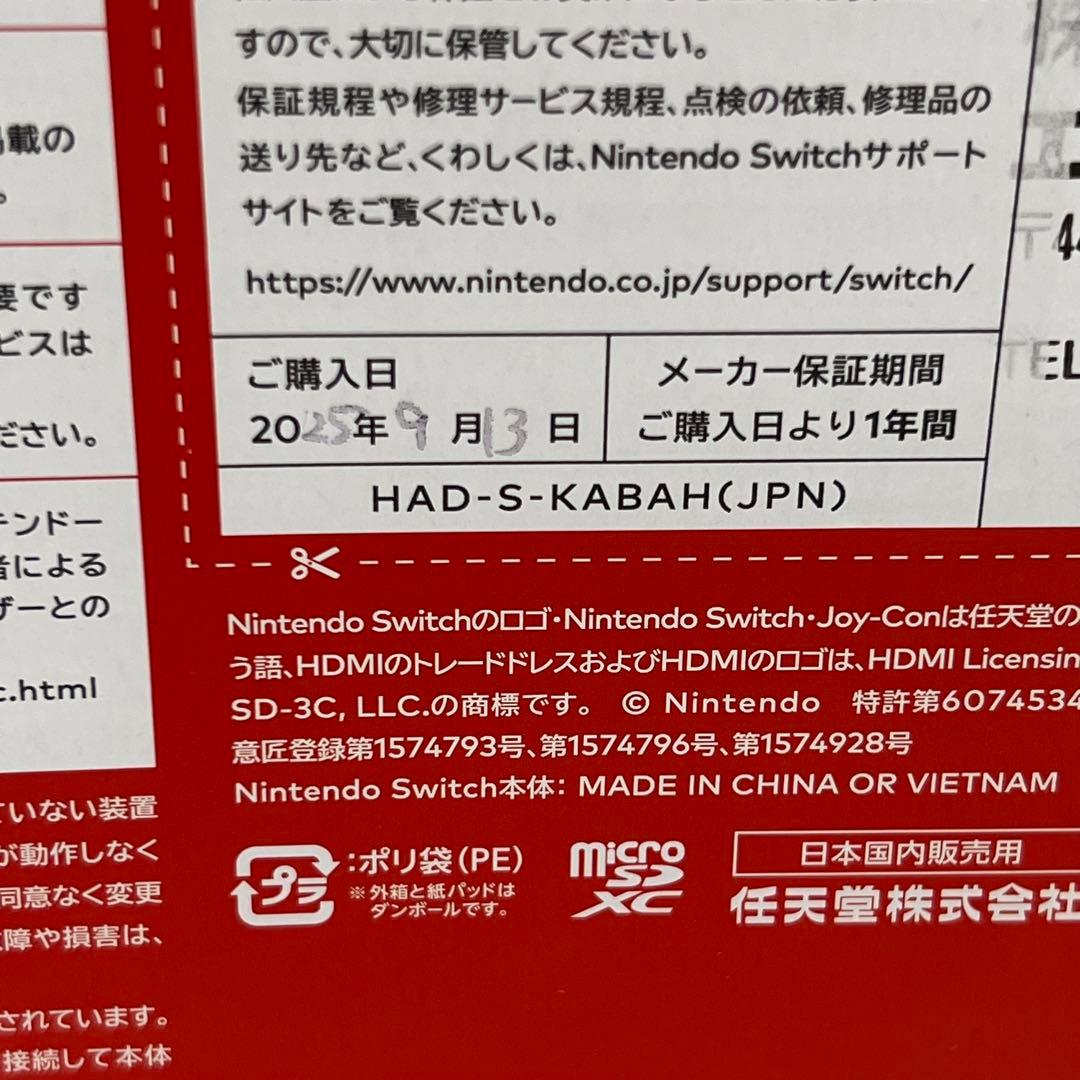 ⭐︎◻︎ Switch Nintendo Switch HAD-S-KABAH
