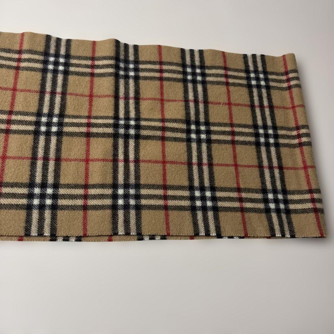 l*g様 Burberrys ノバチェック マフラー 英国製 ラムウール100%