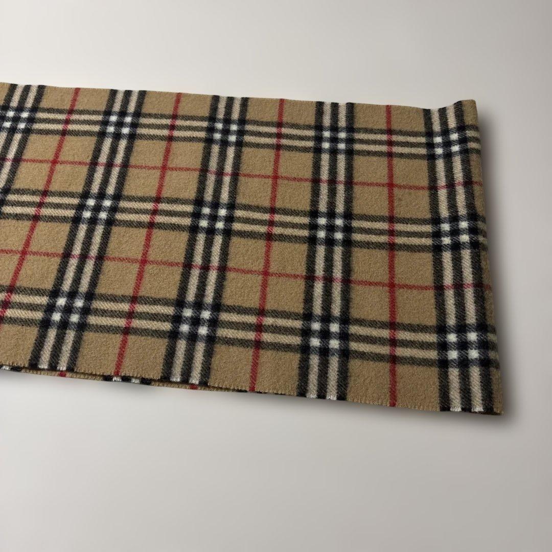l*g様 Burberrys ノバチェック マフラー 英国製 ラムウール100%