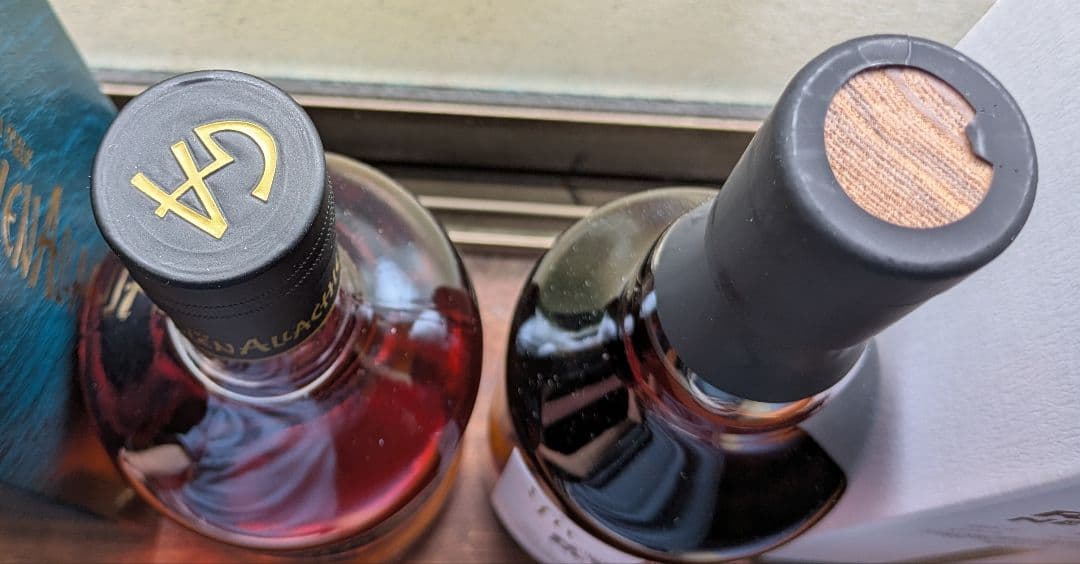 グレンアラヒー 8年 & RYOKA NEW BORN 2023 2本