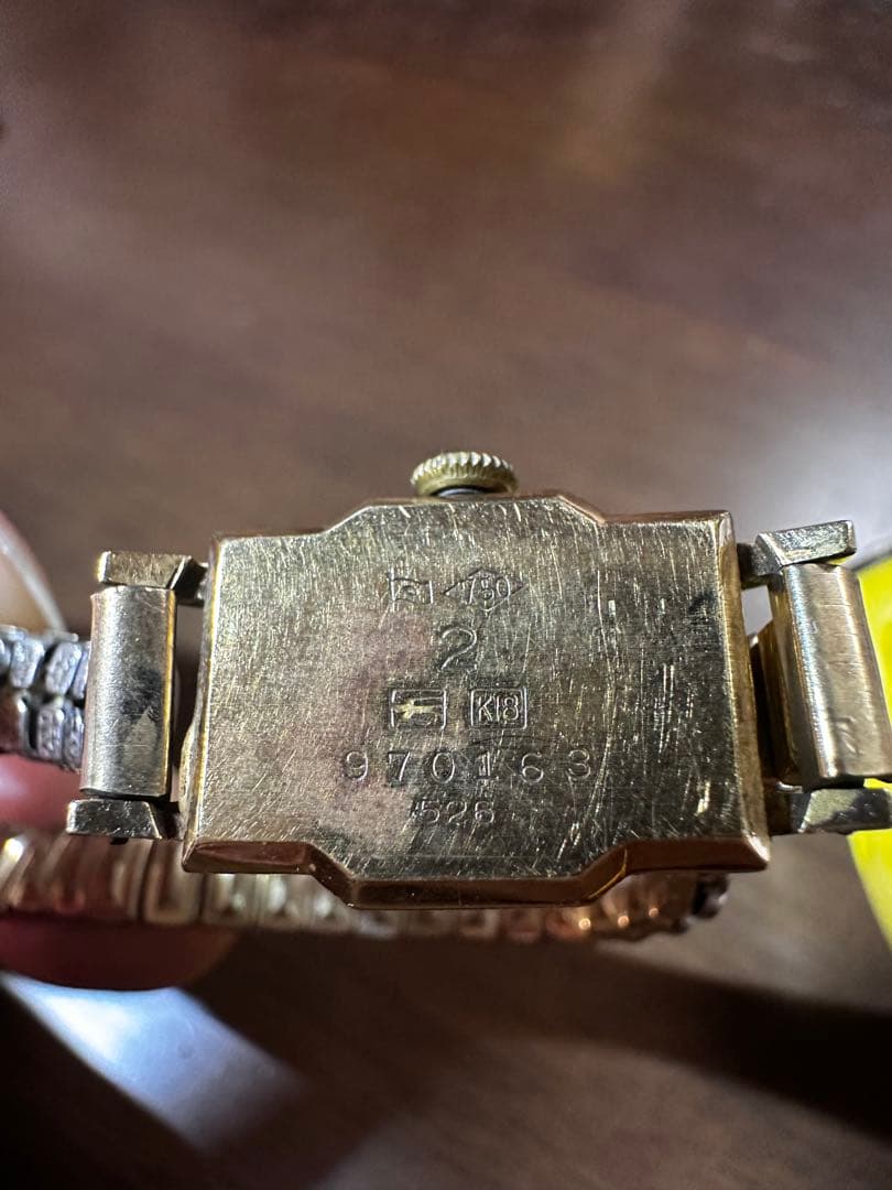 期間限定セール！Seiko ビンテージ　k18 750 現実販売