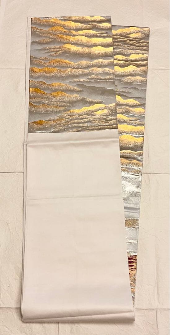 横山大観　袋帯　1F