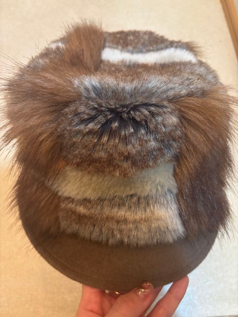 CA4LA ファーのバケットハット