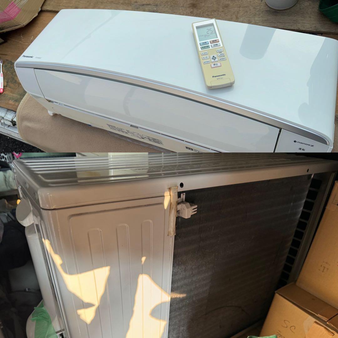 室外機送料込 12畳用 パナソニック お掃除エアコン クーラー 3.6kw 36