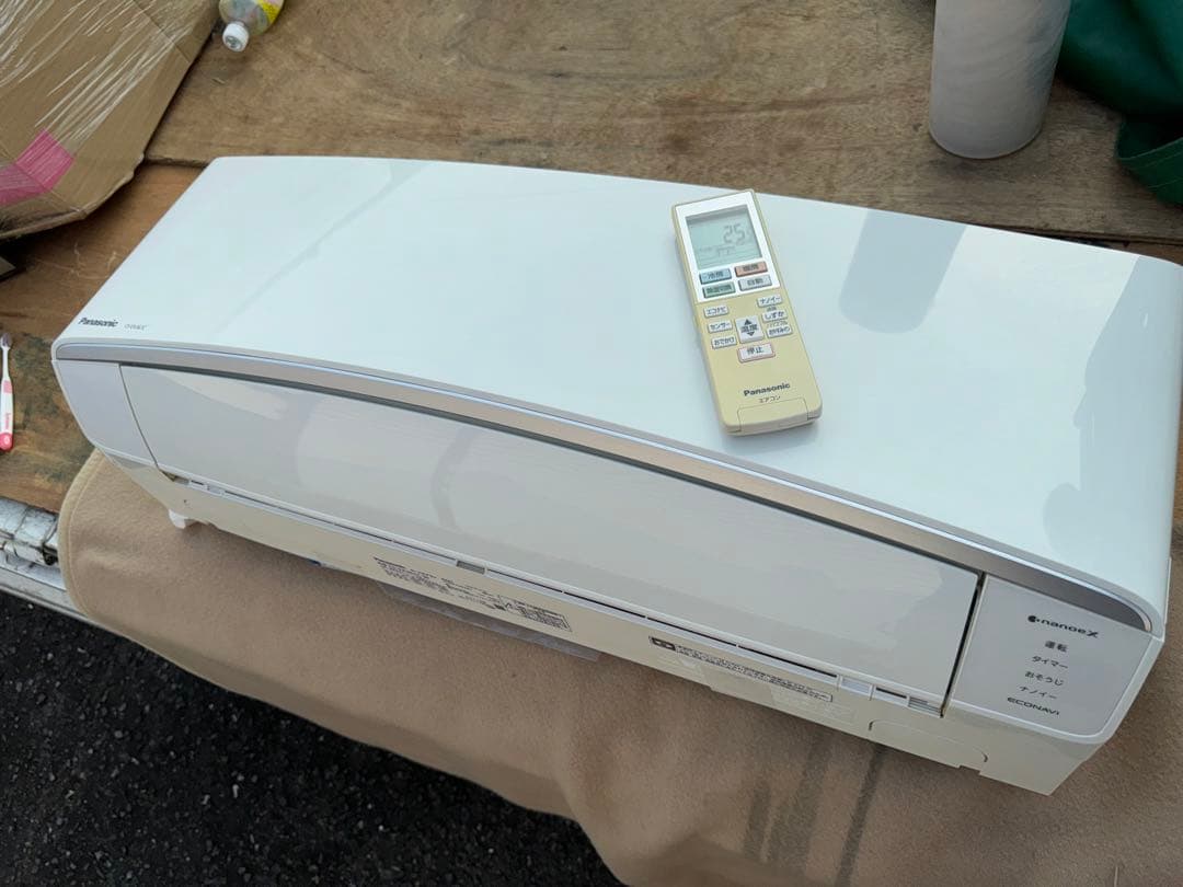 室外機送料込 12畳用 パナソニック お掃除エアコン クーラー 3.6kw 36