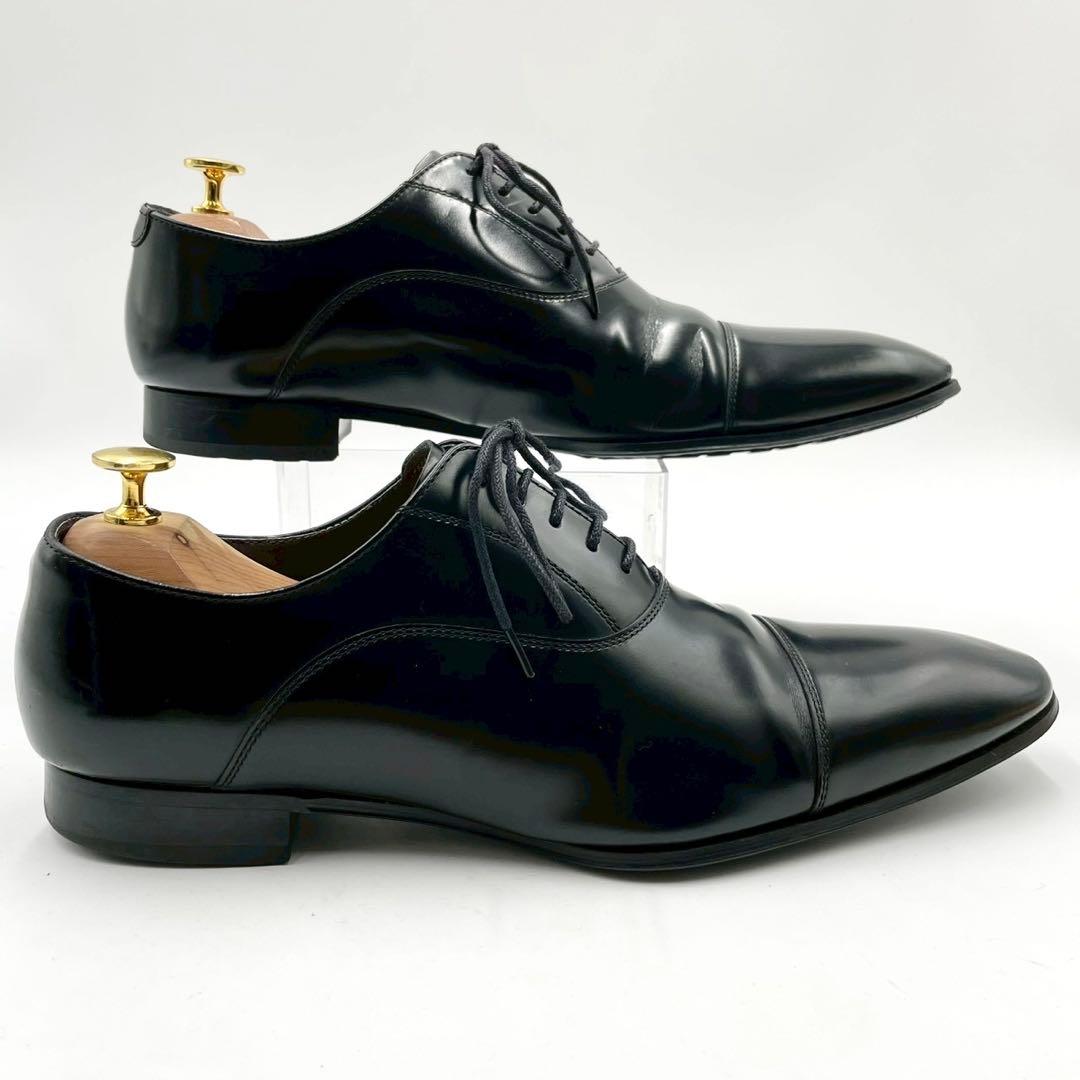 リーガル 011R ストレートチップ ブラック 25.5cm 革靴 Y1239