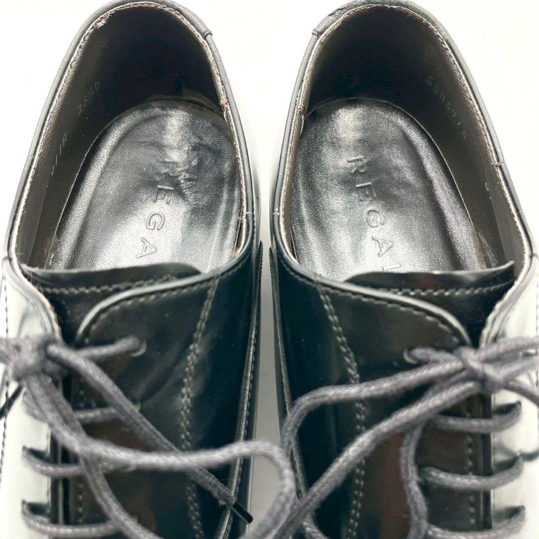 リーガル 011R ストレートチップ ブラック 25.5cm 革靴 Y1239