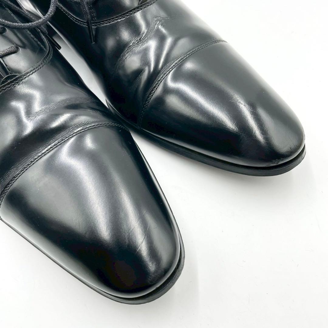 リーガル 011R ストレートチップ ブラック 25.5cm 革靴 Y1239