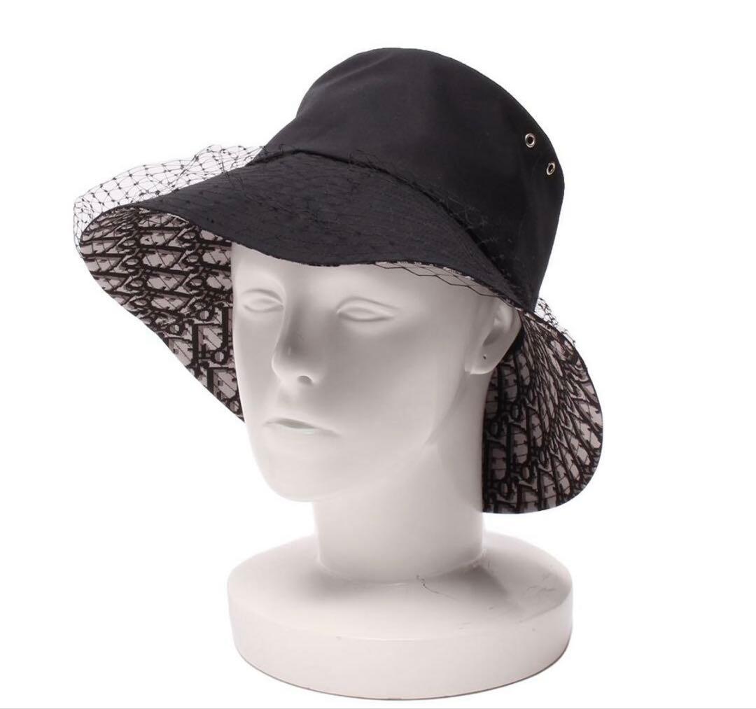 最終値下げ ディオール ChristianDior ハット 帽子 バケハ 56