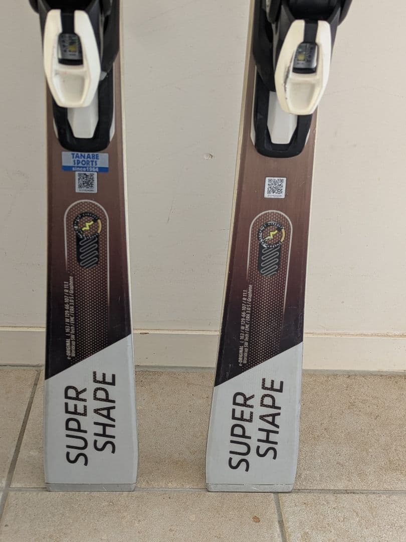 HEAD SUPER SHAPE E-Original 163cm カービング