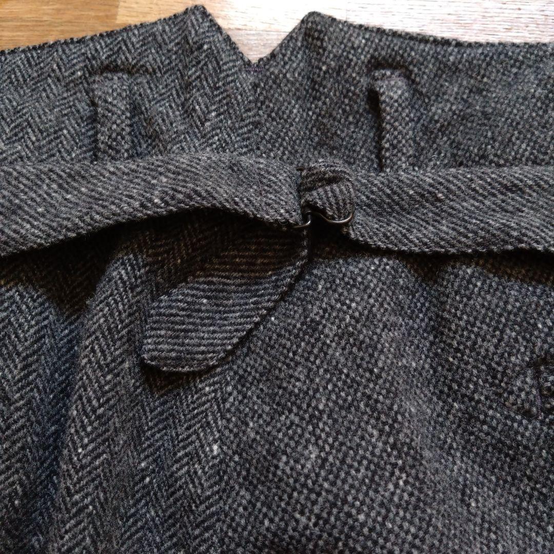 程度良好 エンジニアードガーメンツ ウールパンツ ヘリンボーン w36