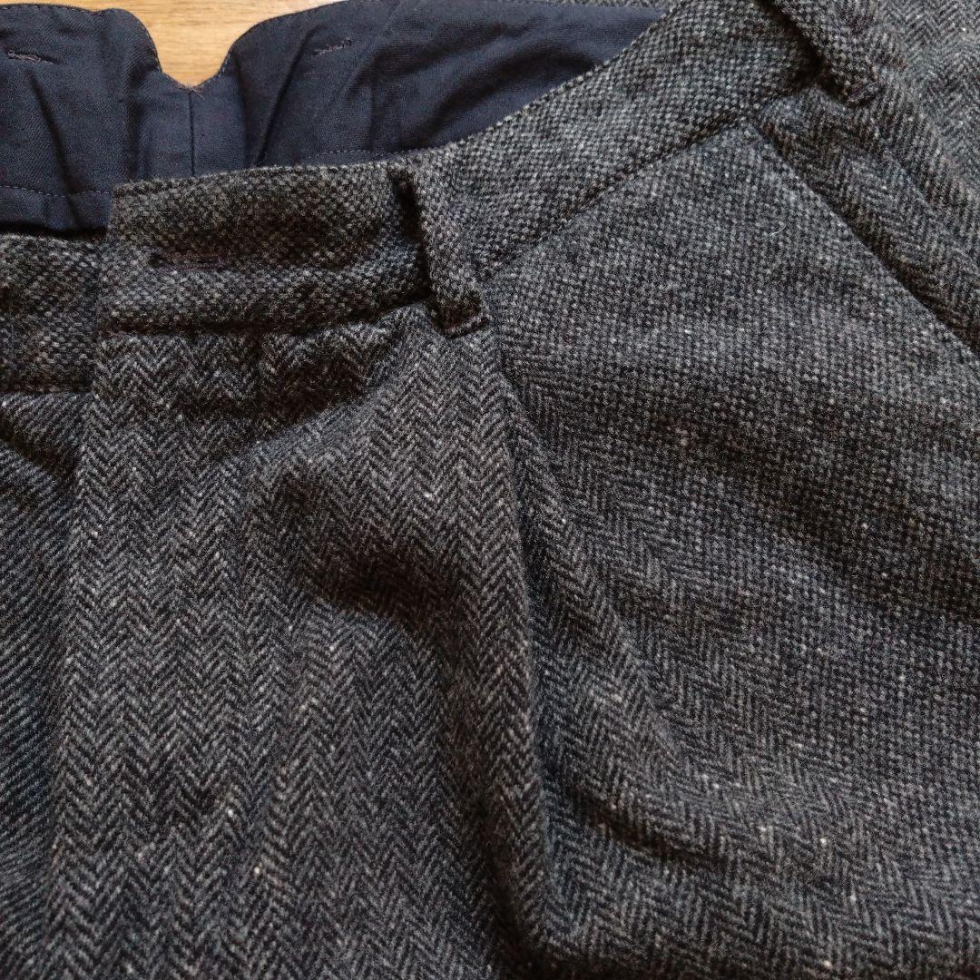 程度良好 エンジニアードガーメンツ ウールパンツ ヘリンボーン w36
