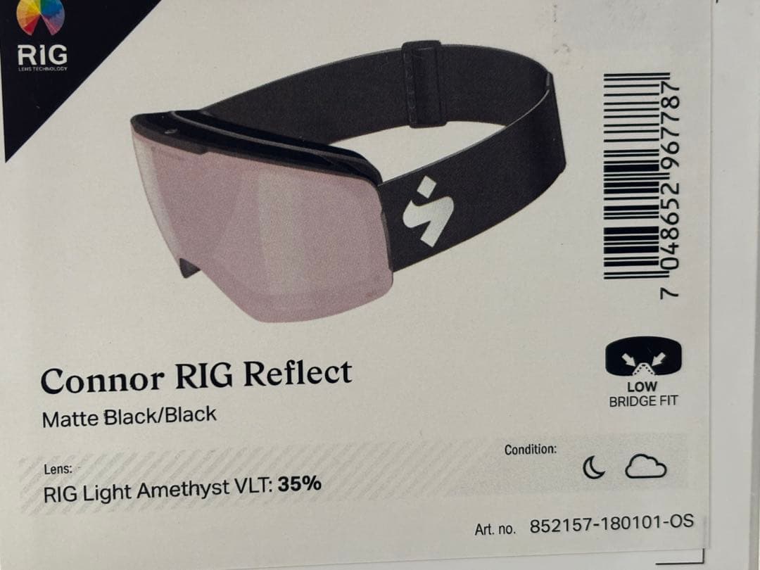 Connor RIG Reflect ゴーグル