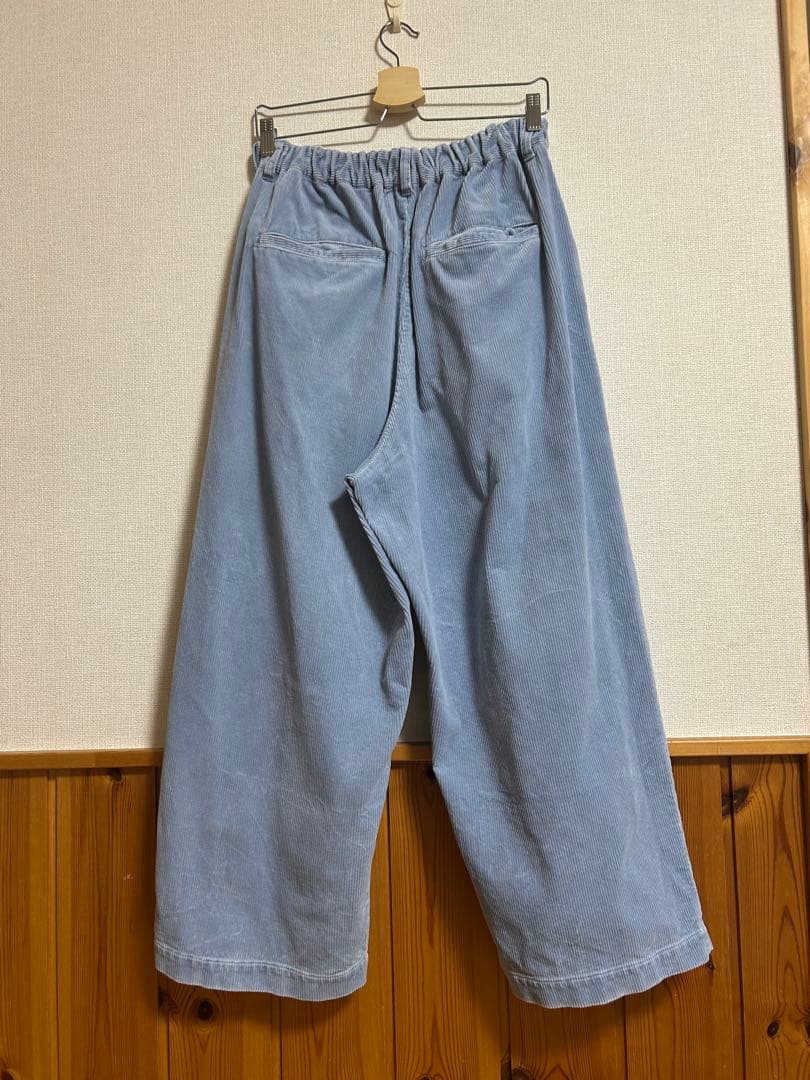 nest Robe コーデュロイフロントポケットパンツ ライトブルー