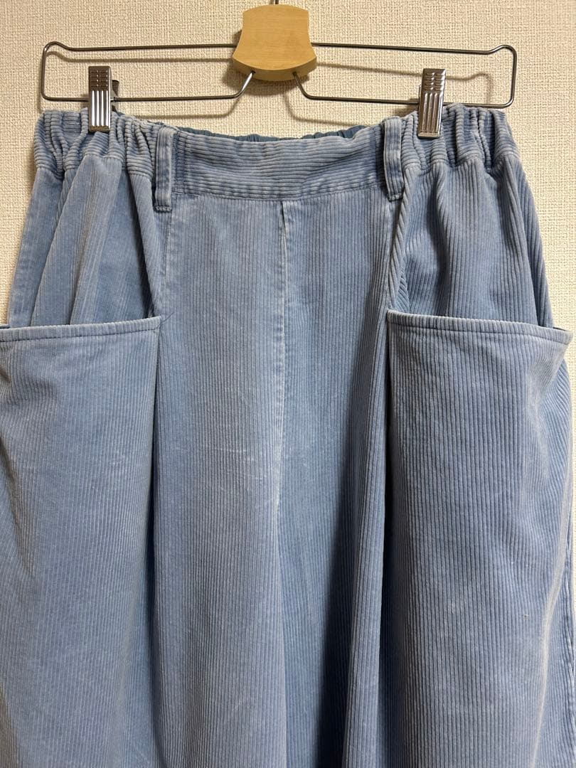 nest Robe コーデュロイフロントポケットパンツ ライトブルー