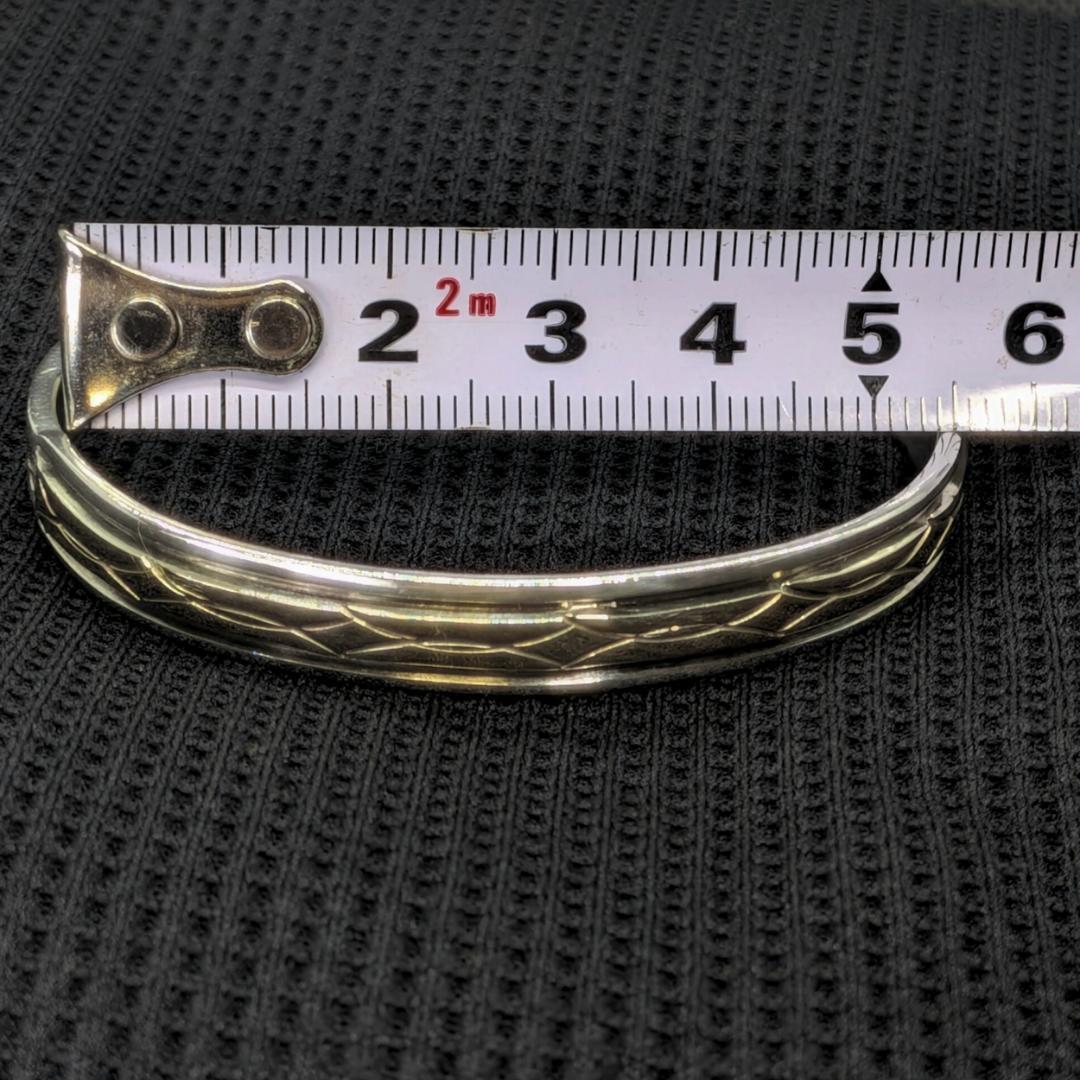 Navajo(ナバホ) Bruce Morgan 14K×SV バングル
