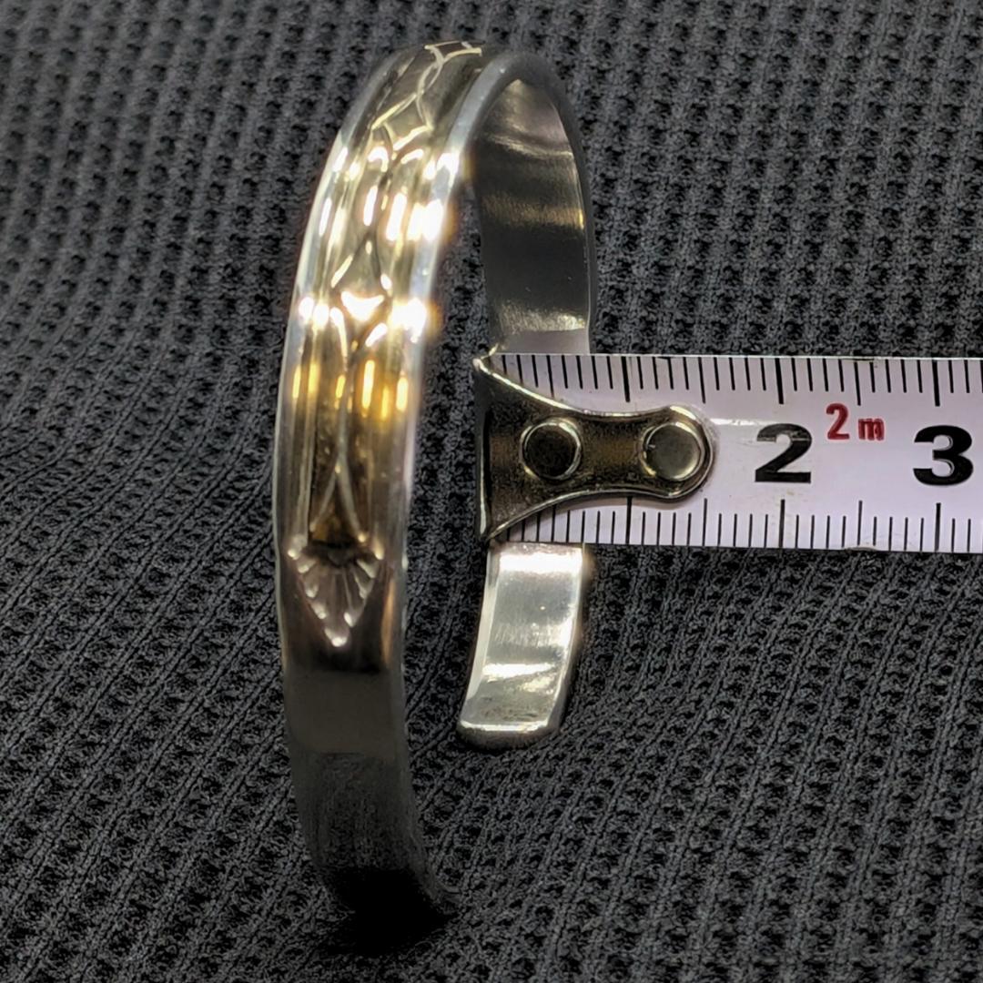 Navajo(ナバホ) Bruce Morgan 14K×SV バングル