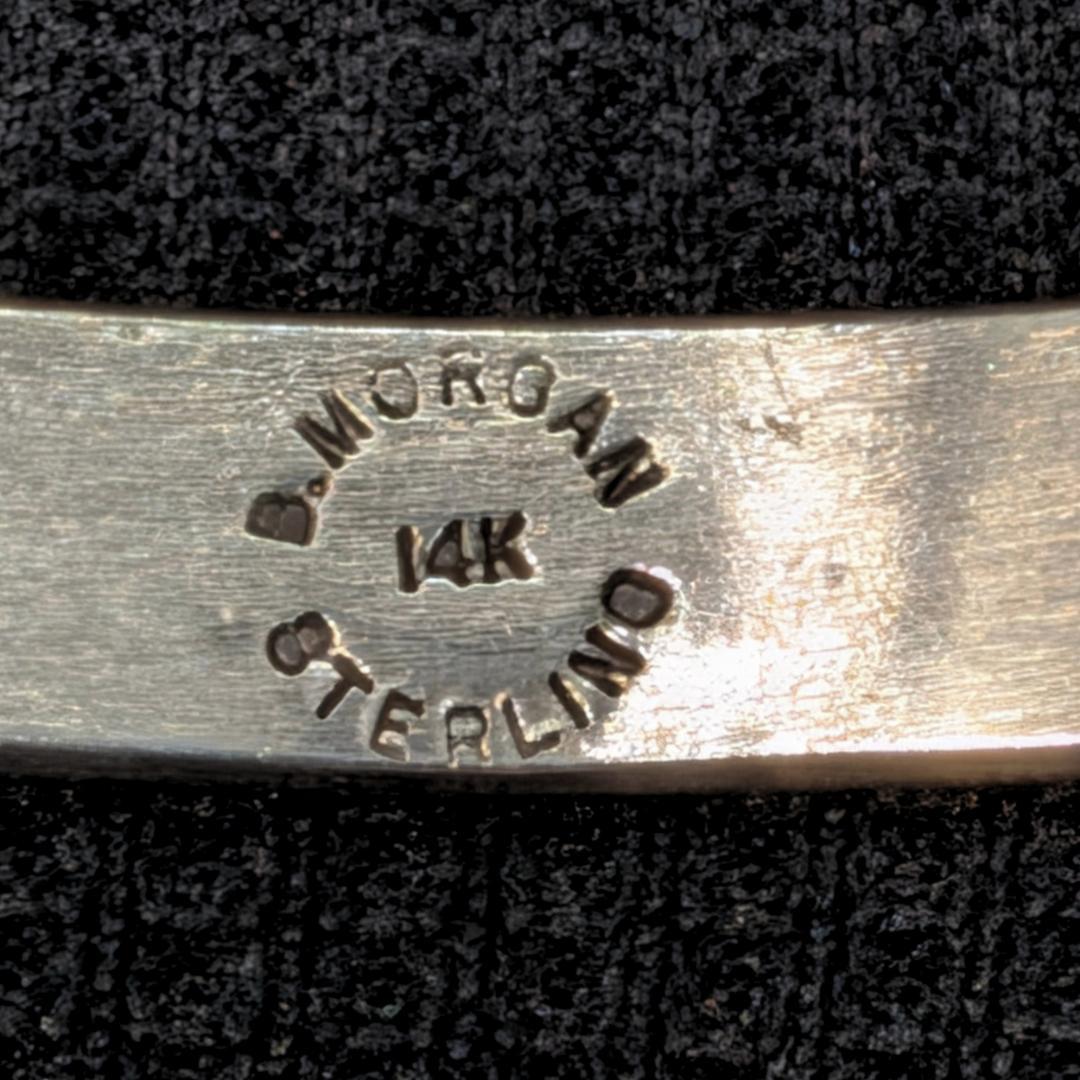 Navajo(ナバホ) Bruce Morgan 14K×SV バングル