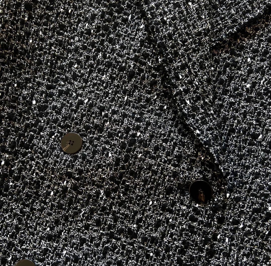 【未使用級】¥69,300円 Theory セオリー ツイードチェスターコート