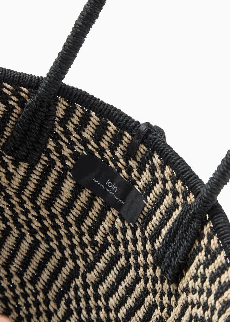 【新品未使用】loin.ロワン bag mosaic かごバッグ