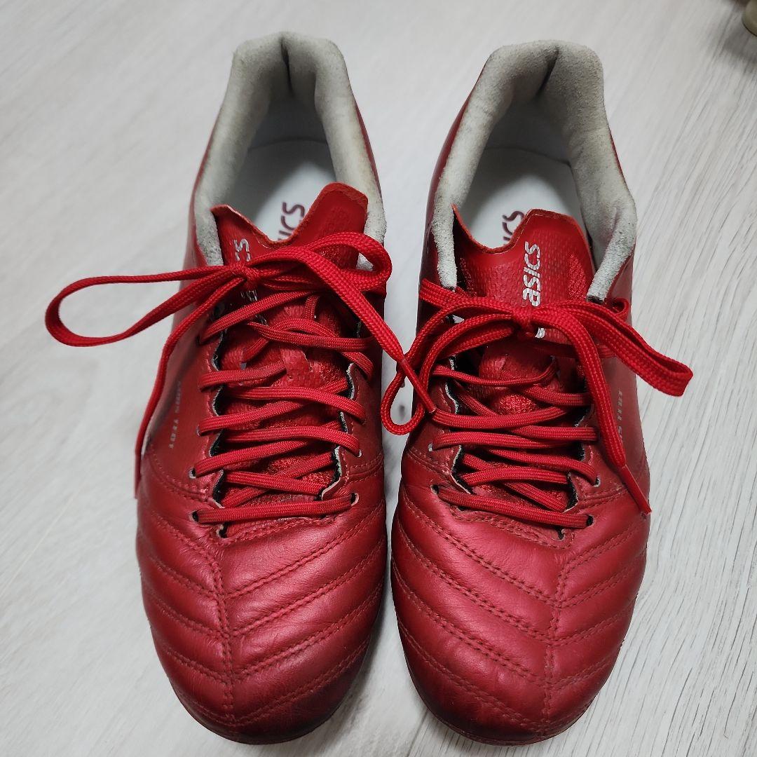 asics PRO サッカースパイク 赤　23㎝